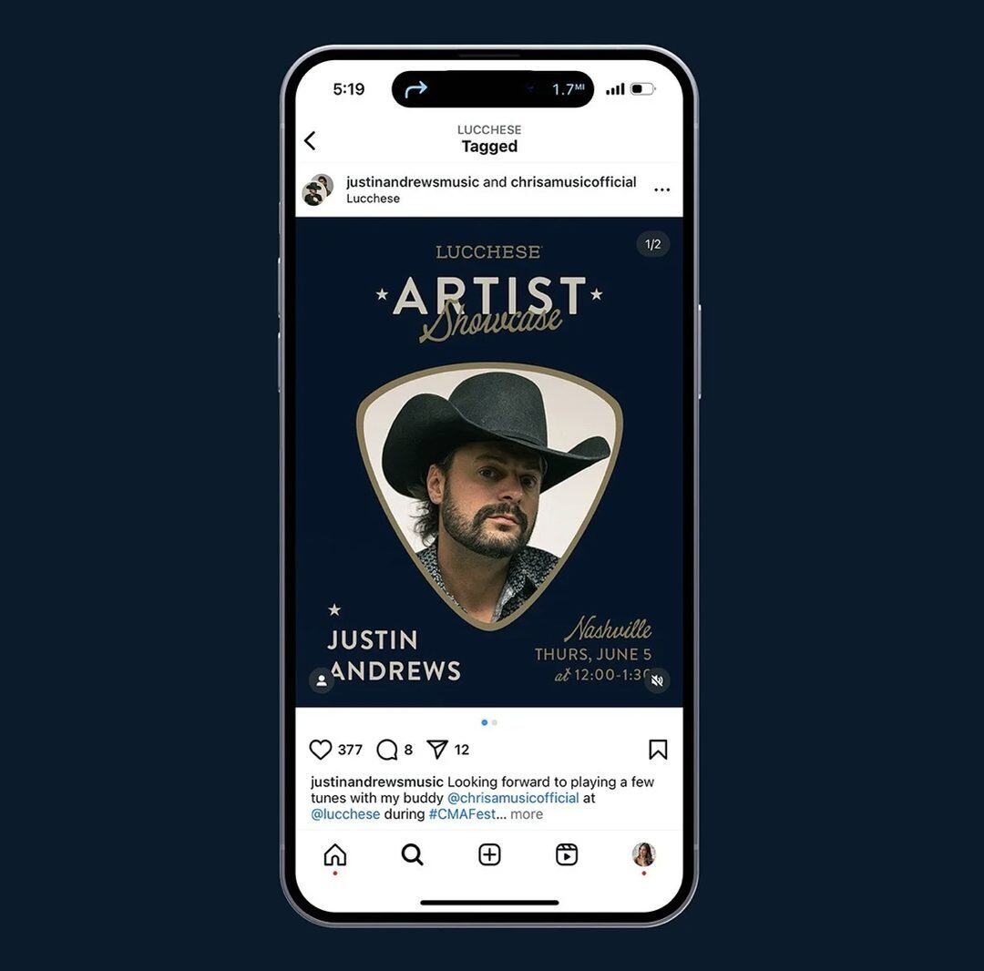 Artist Showcase, Justin Andrews