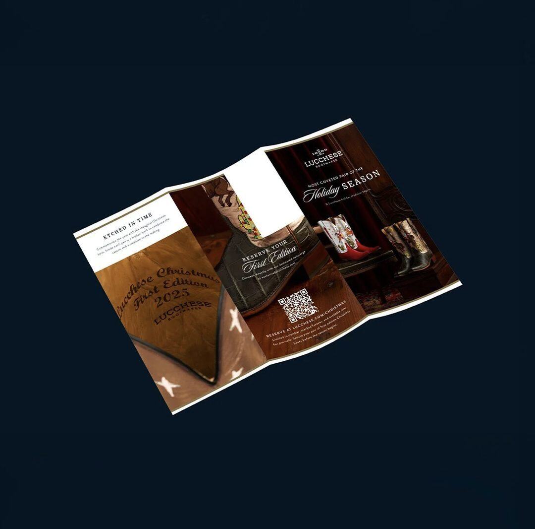 Vintage Texan trifold