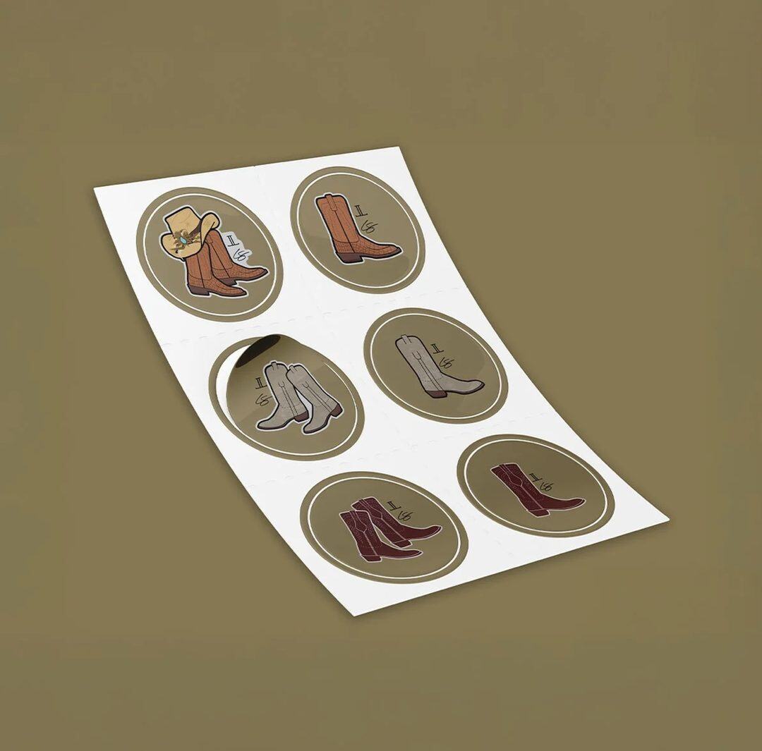Boot inlay coasters