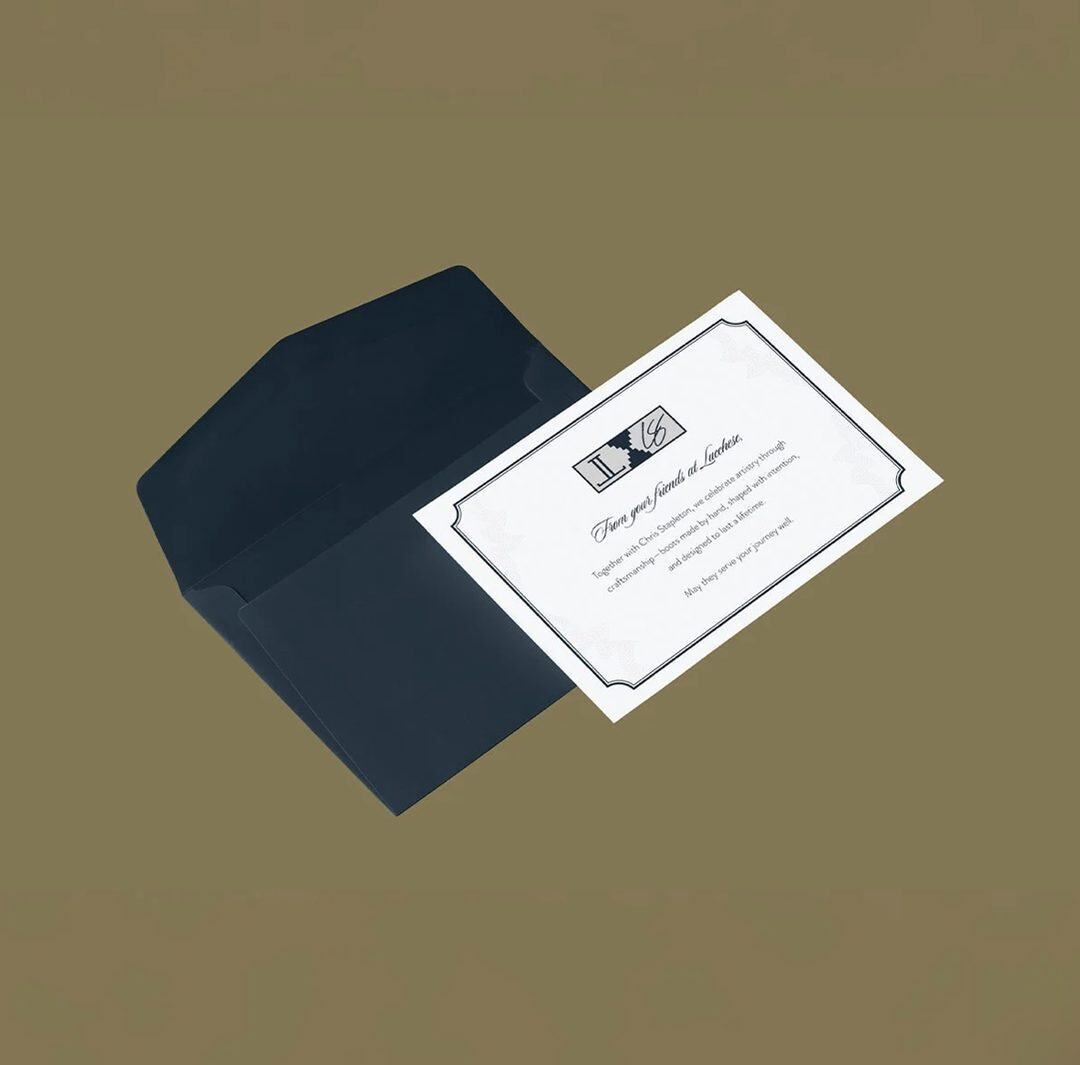 Invitation and envelope
